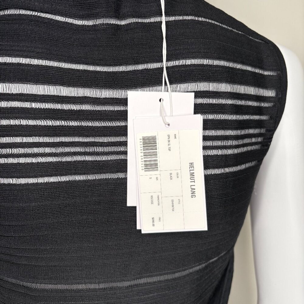 Helmut Lang Open Back Sleeveless Sheer Top - Picture 6 of 10